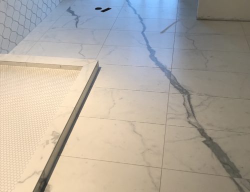 bathroom floor